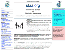 Tablet Screenshot of idaa.org