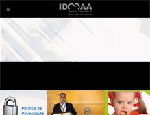 Tablet Screenshot of idaa.pt
