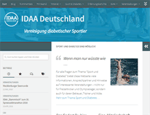 Tablet Screenshot of idaa.de